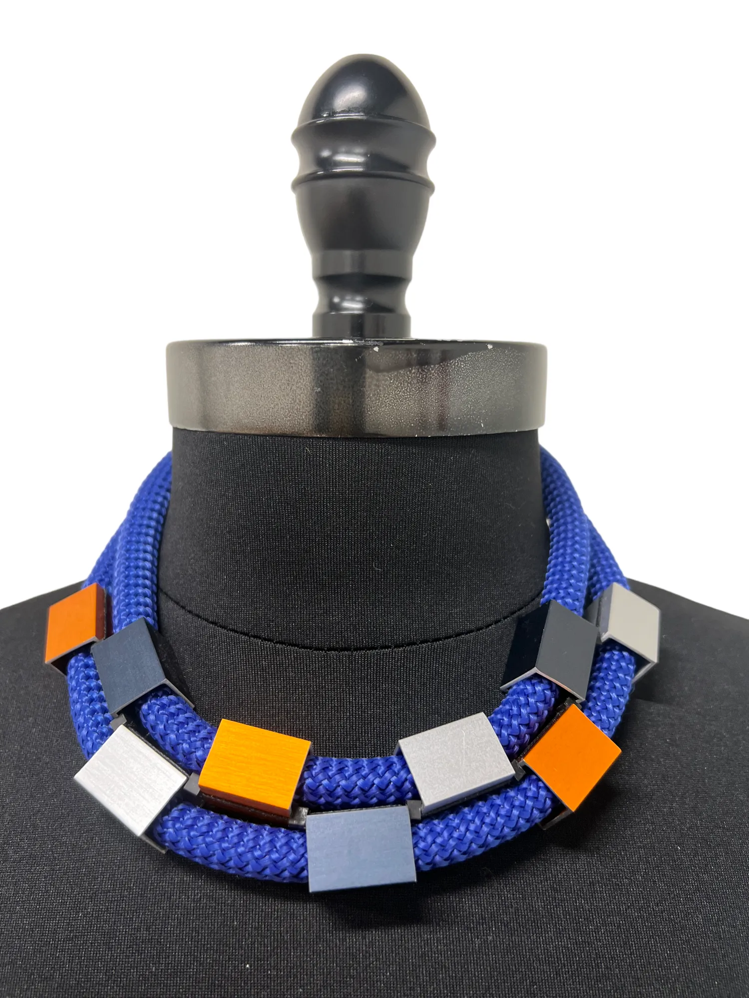 Multi Color Cube Necklace
