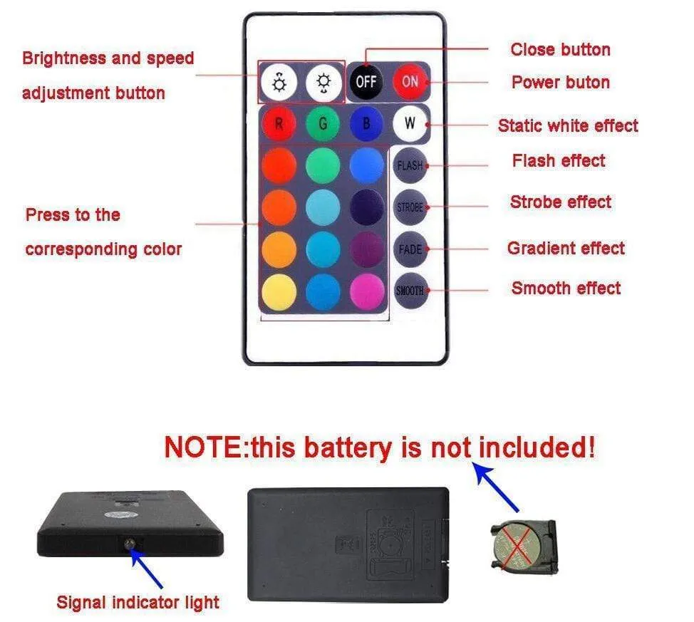 Multi-color LED Light Strip