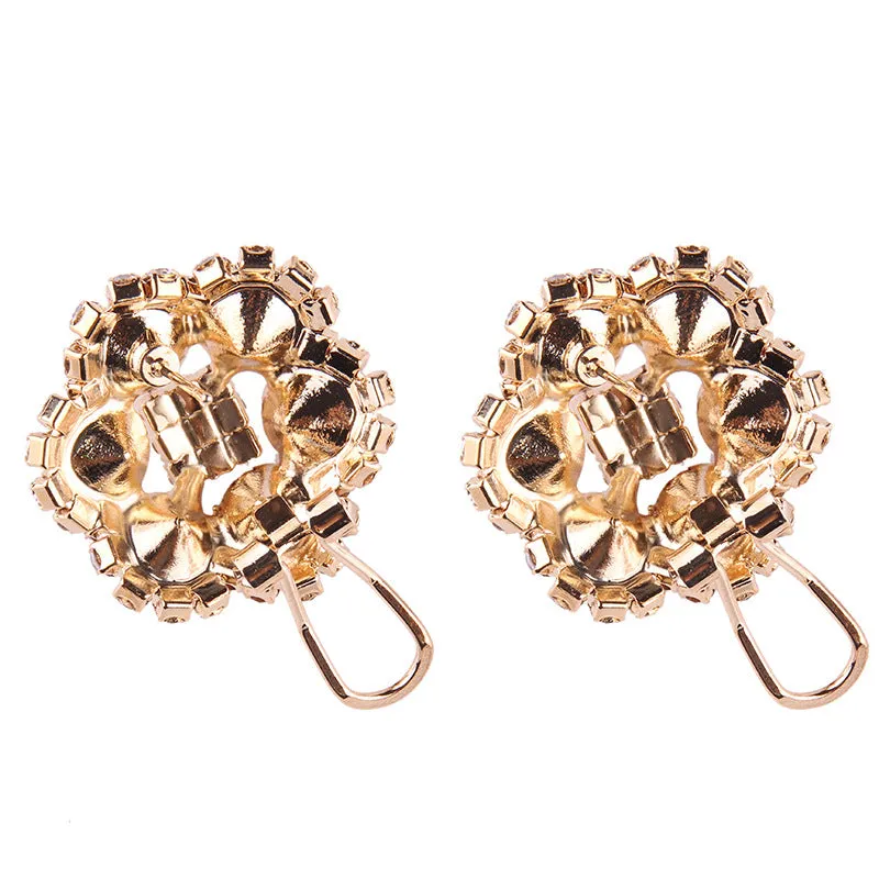 Multi-color round earring