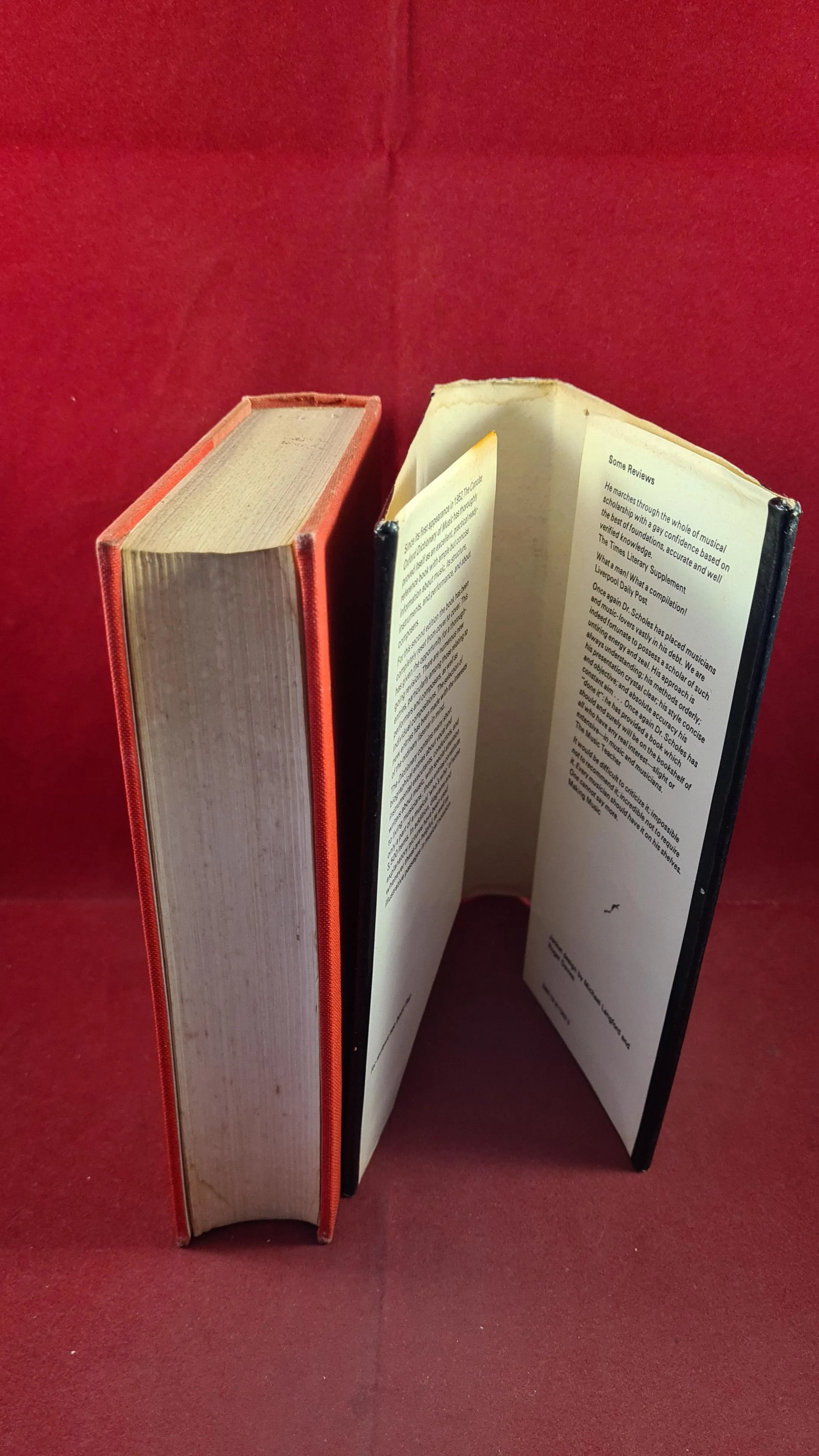 Percy A Scholes - The Concise Oxford Dictionary of Music, Oxford University Press, 1969