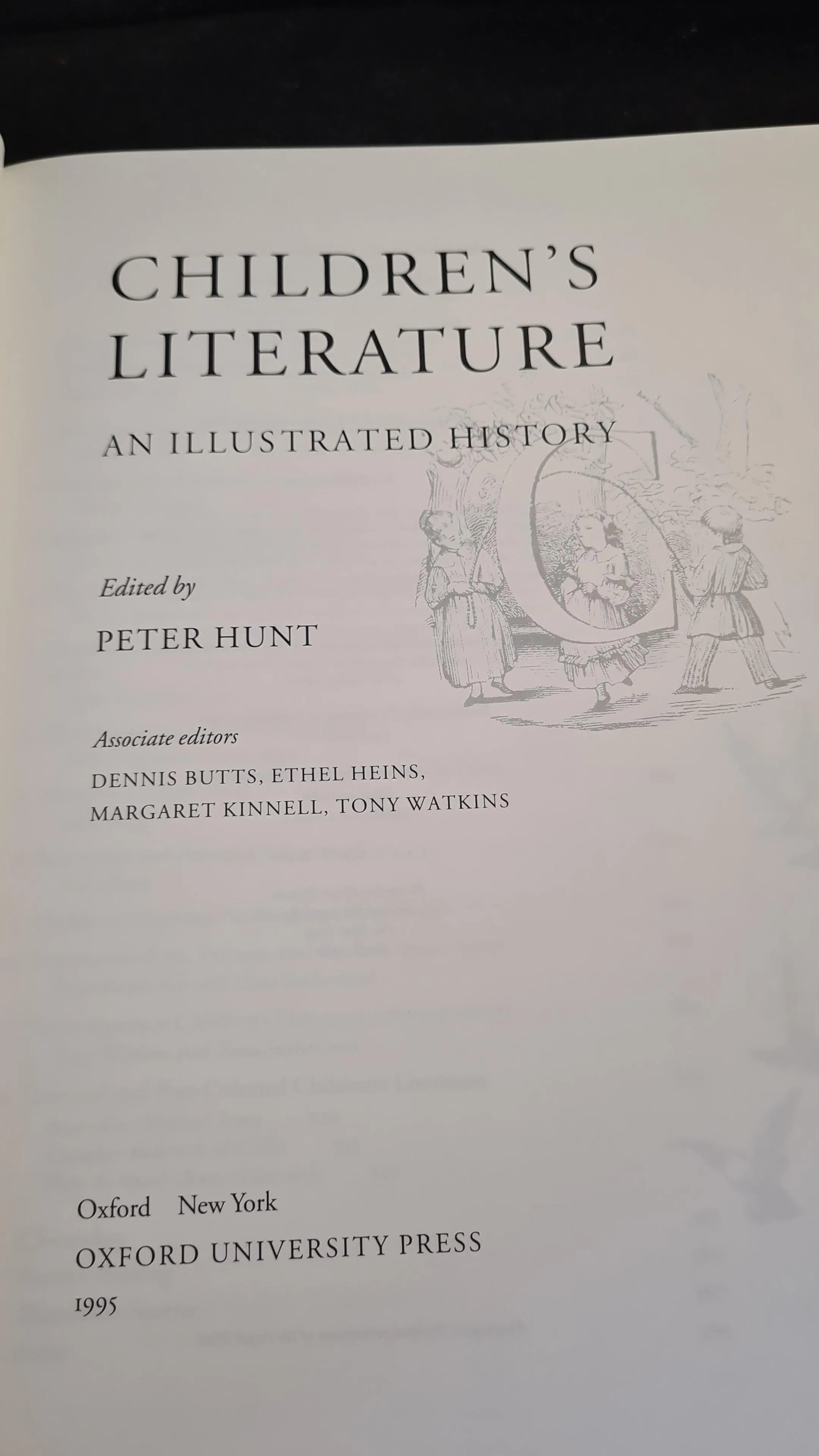 Peter Hunt - Children's Literature, An Illustrated History, Oxford University Press, 1995