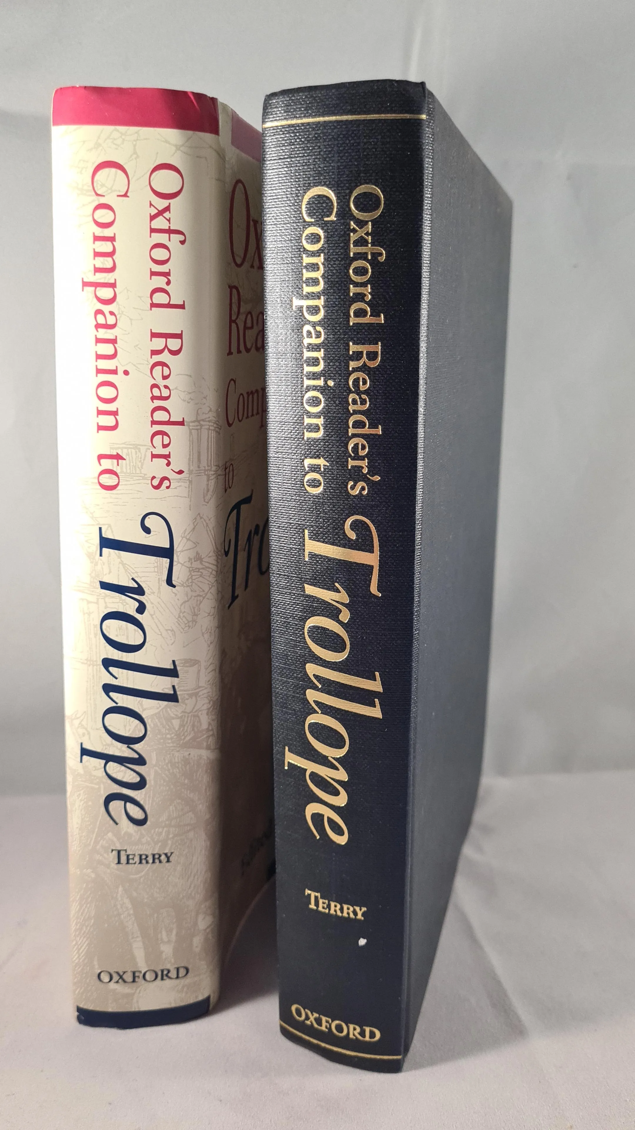 R C Terry - Oxford Reader's Companion to Trollope, 1999