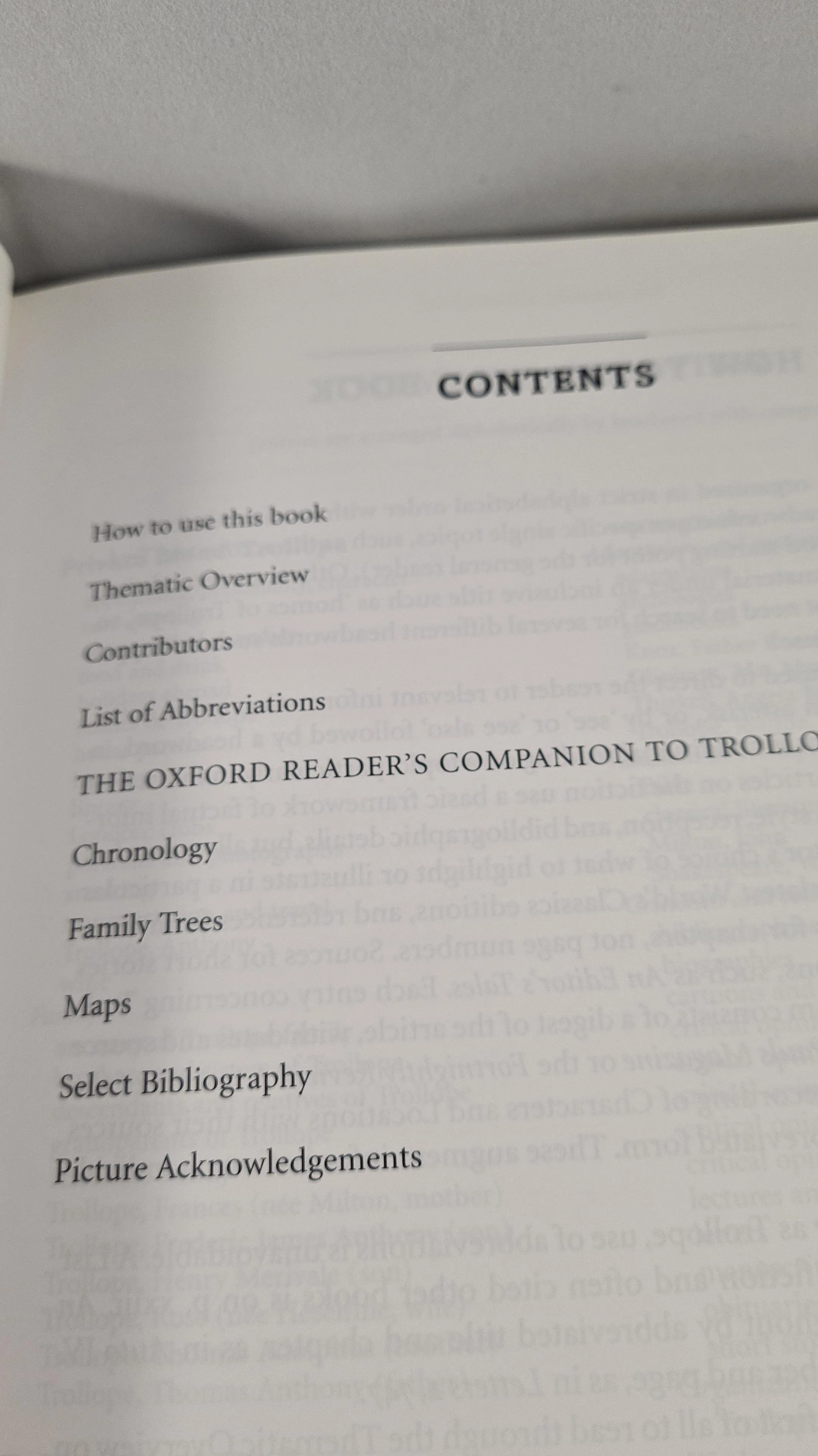 R C Terry - Oxford Reader's Companion to Trollope, 1999