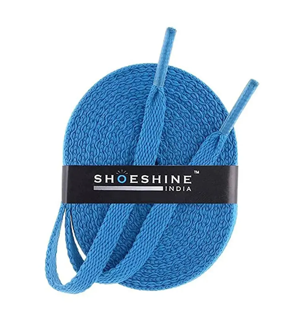 SHOESHINE Flat Shoelace (1 Pair) Red sports and sneaker shoe laces