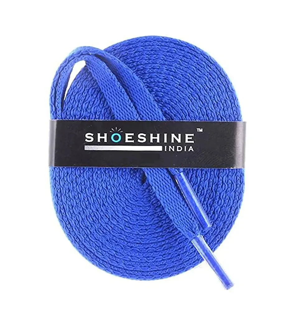 SHOESHINE Flat Shoelace (1 Pair) Red sports and sneaker shoe laces