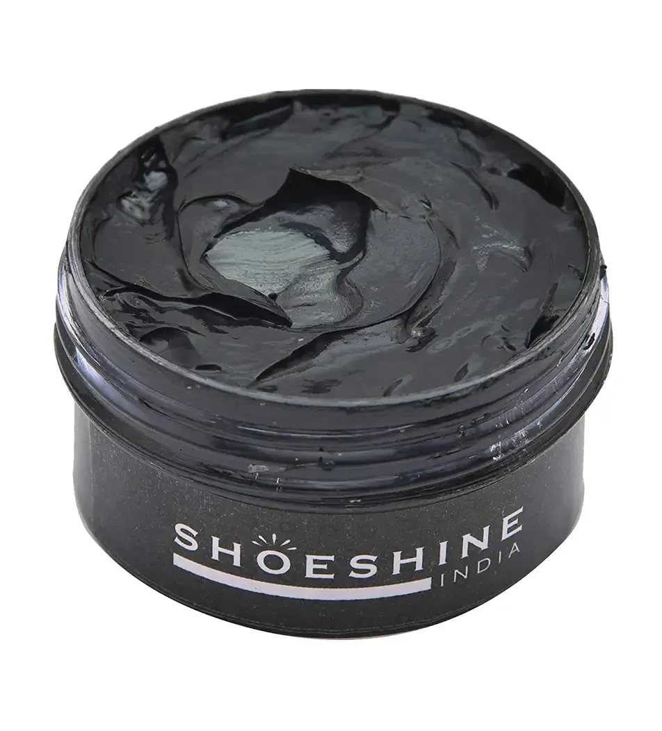 SHOESHINE shoe cream (Black)- professional leather shoe polish