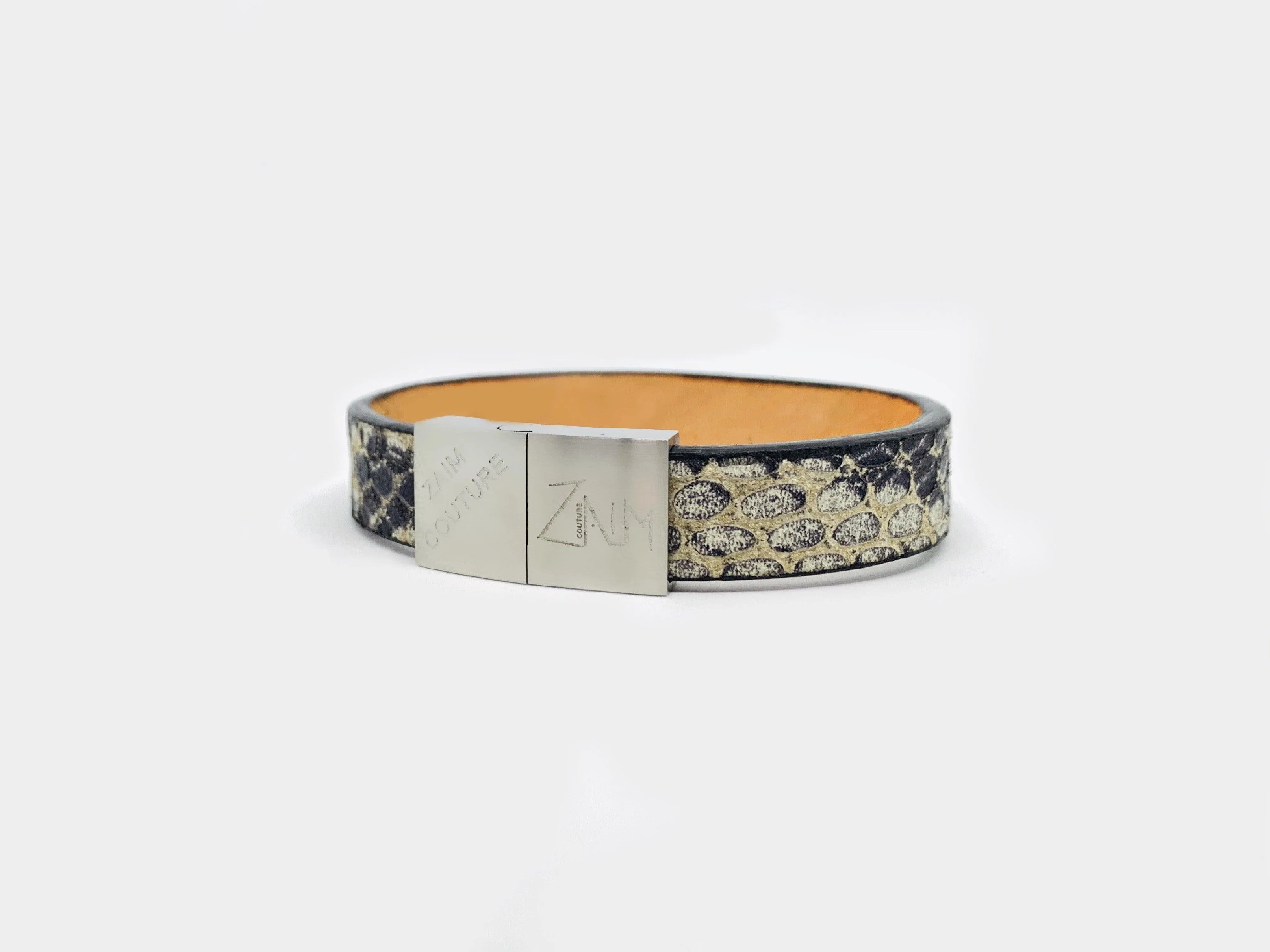 Snake Leather bracelet