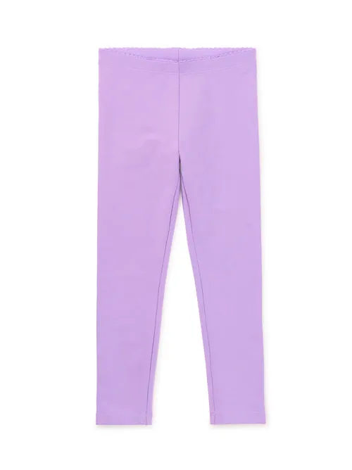 SOLID LEGGINGS-VIOLET