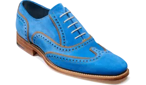 Spencer - Blue / Sand Suede