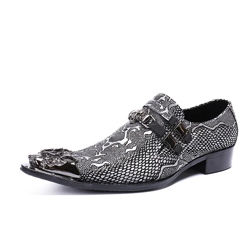 Spring and summer brogue engraving english men's shoes men's leather cover pointe scalp shoes men's business casual trendy men's shoes