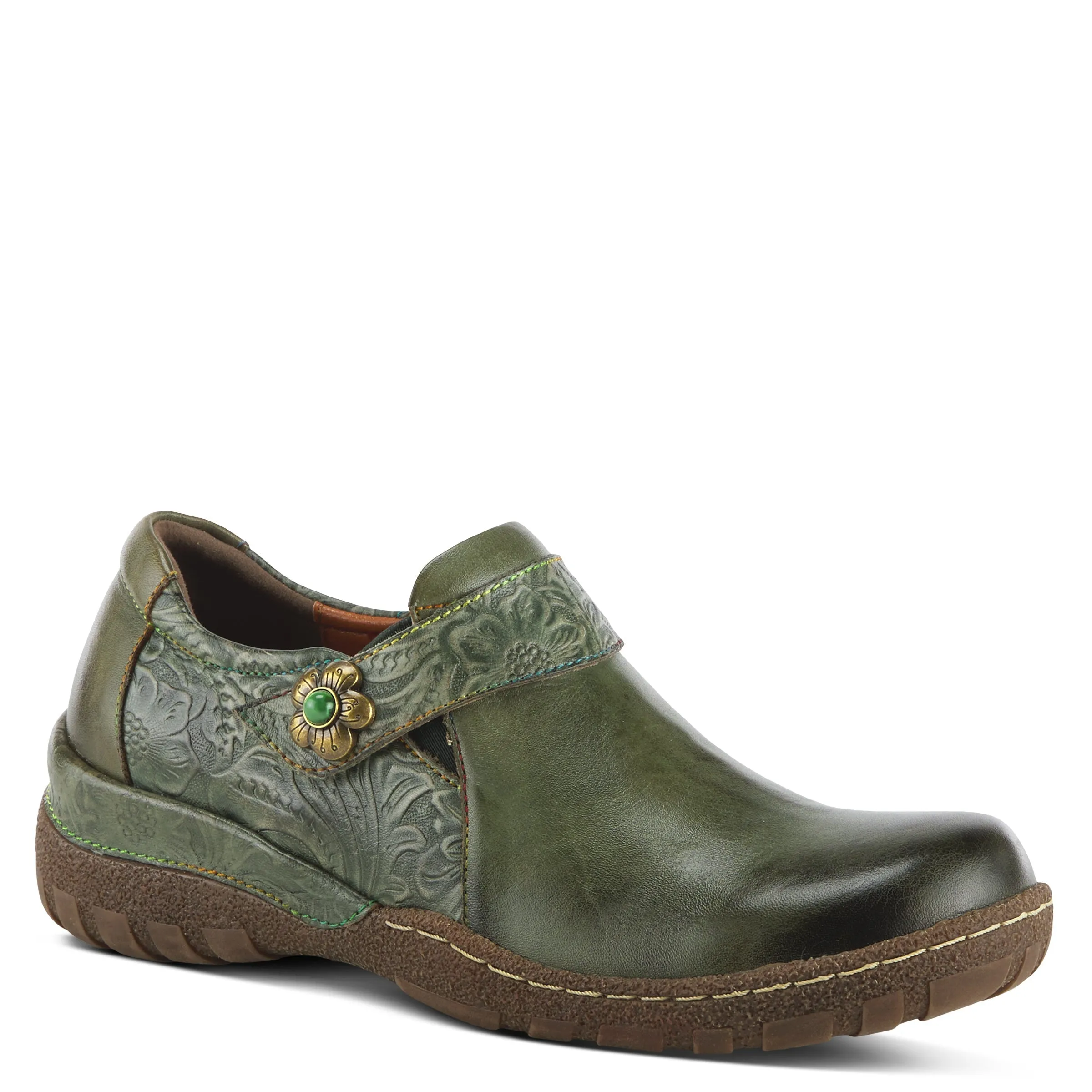 Spring Step Shoes L'Artiste Gyarados Slip On Shoes Women's Leather Clog