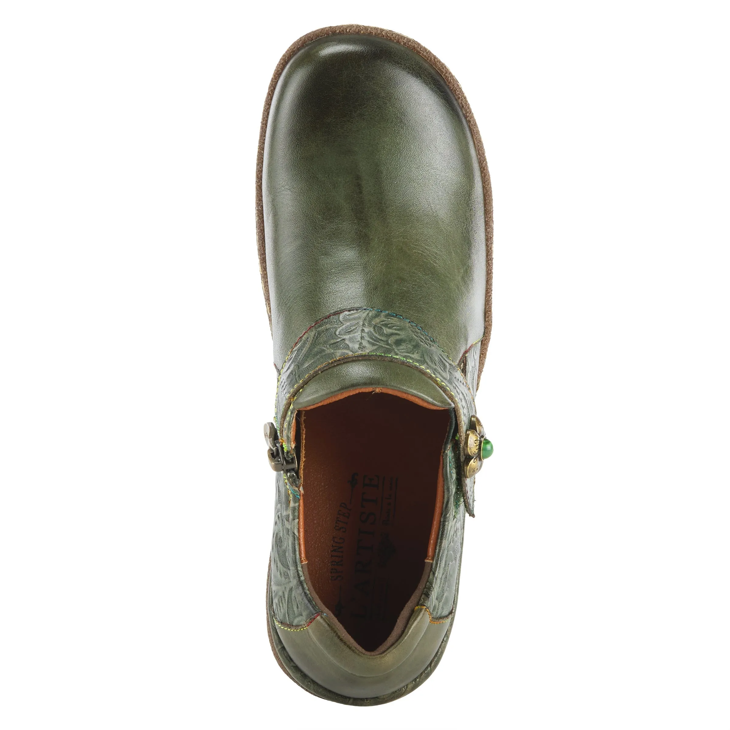 Spring Step Shoes L'Artiste Gyarados Slip On Shoes Women's Leather Clog