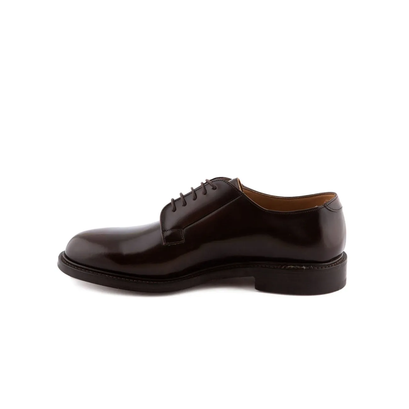 Stringata derby Cheaney Joseph & Sons Deal in pelle spazzolata marrone