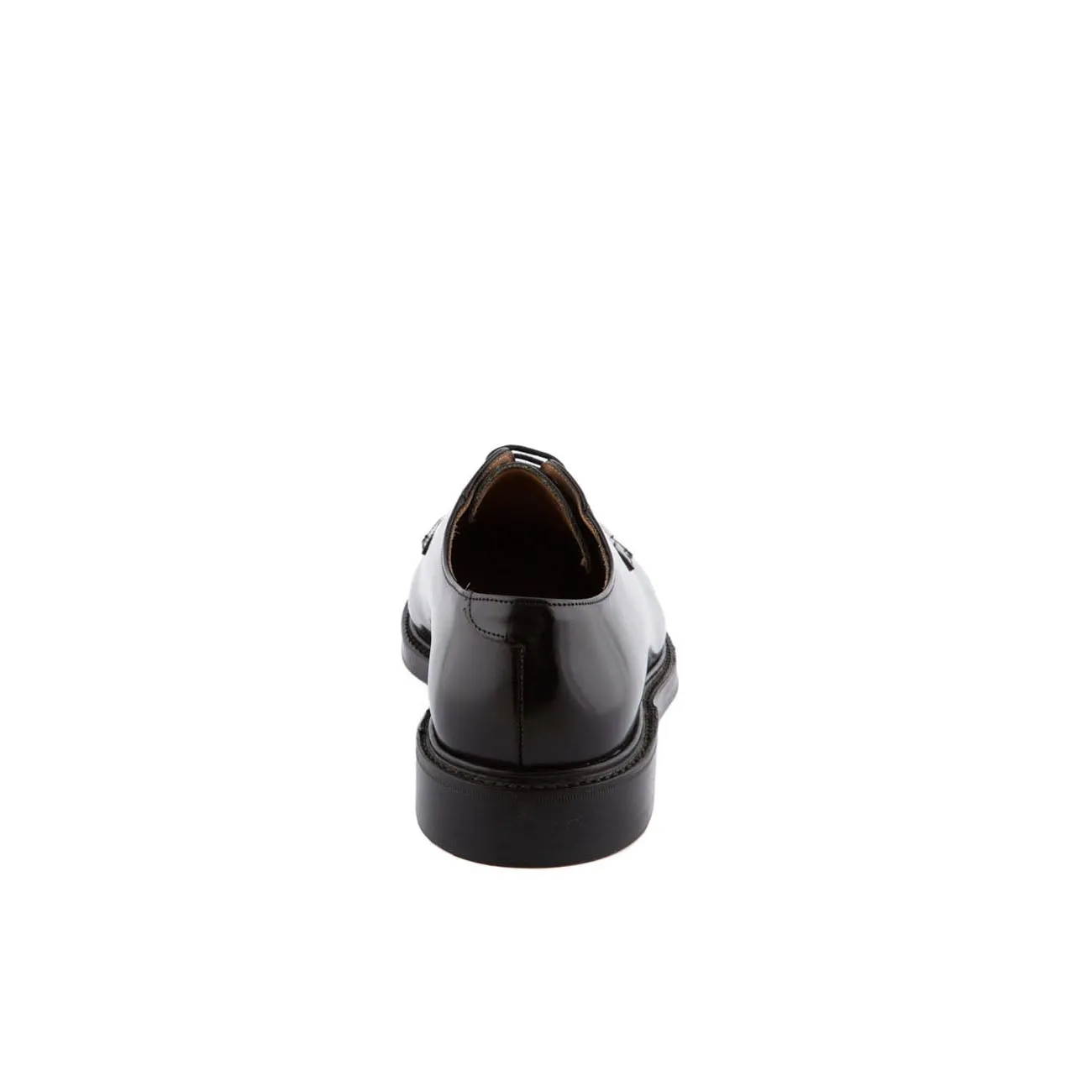 Stringata derby Cheaney Joseph & Sons Deal in pelle spazzolata nera