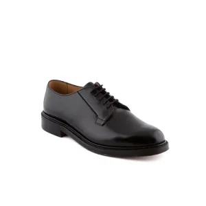 Stringata derby Cheaney Joseph & Sons Deal in pelle spazzolata nera