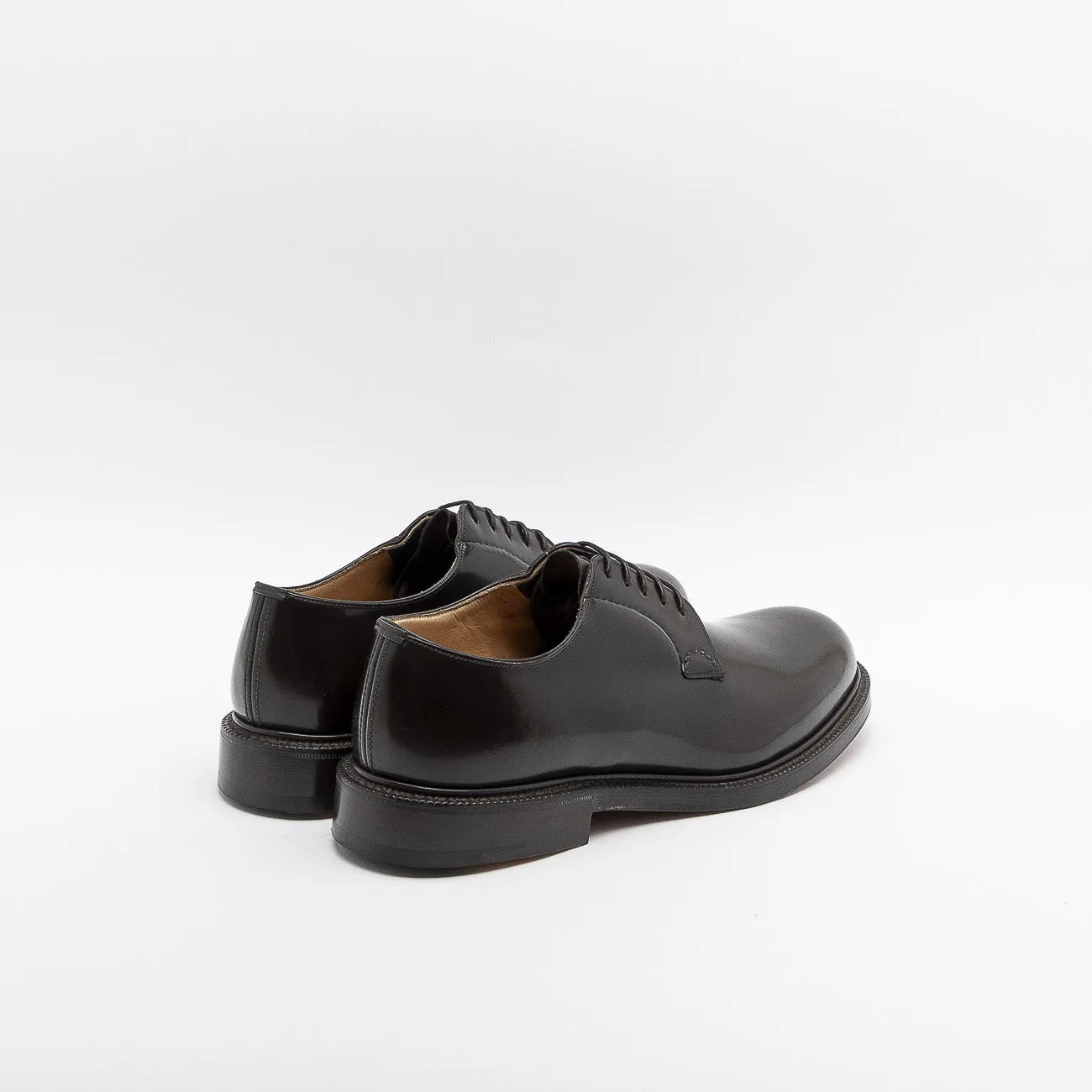 Stringata derby Church's Shannon in pelle spazzolata marrone