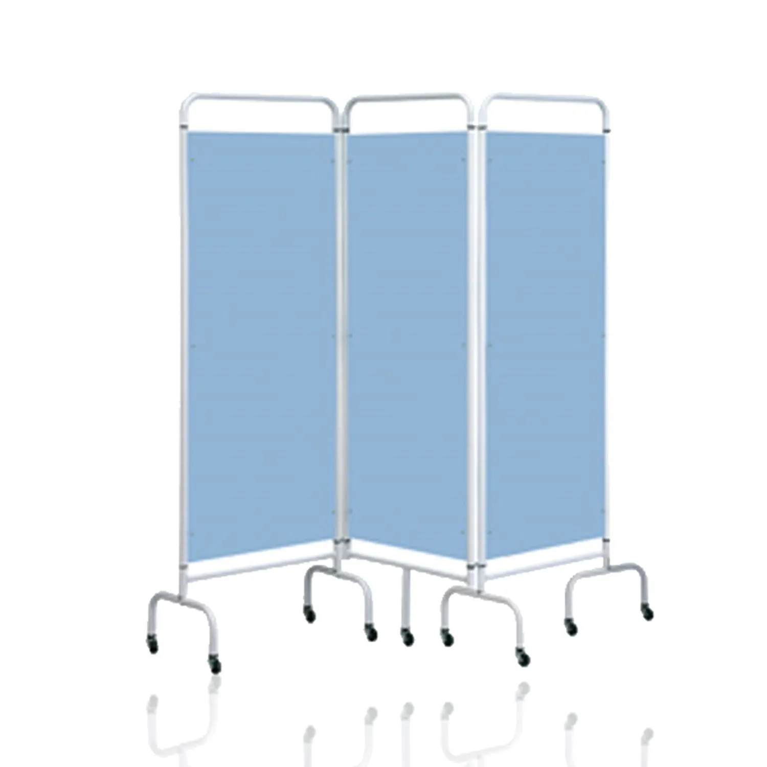 Sunflower 3 Section Mobile Folding Screen with Hygienic Disposable Curtains