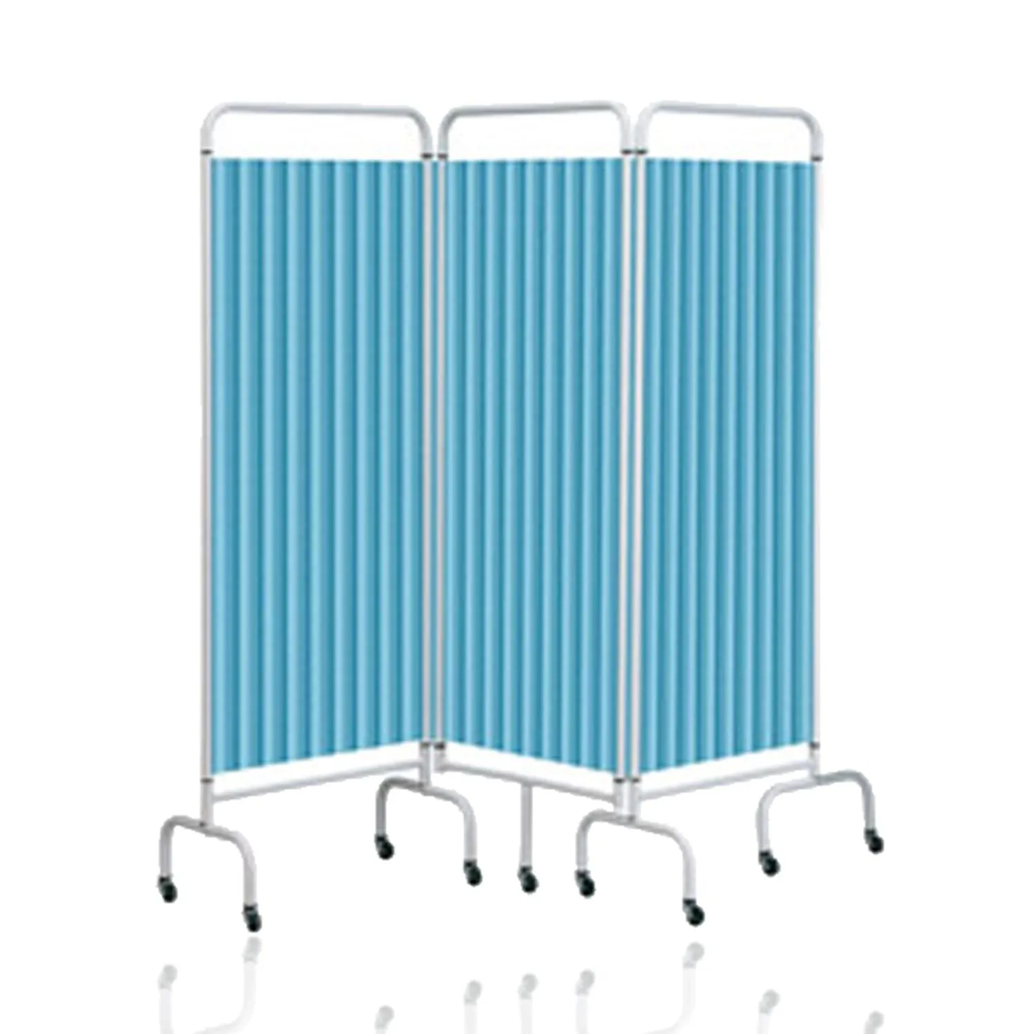 Sunflower 3 Section Mobile Folding Screen with Hygienic Disposable Curtains