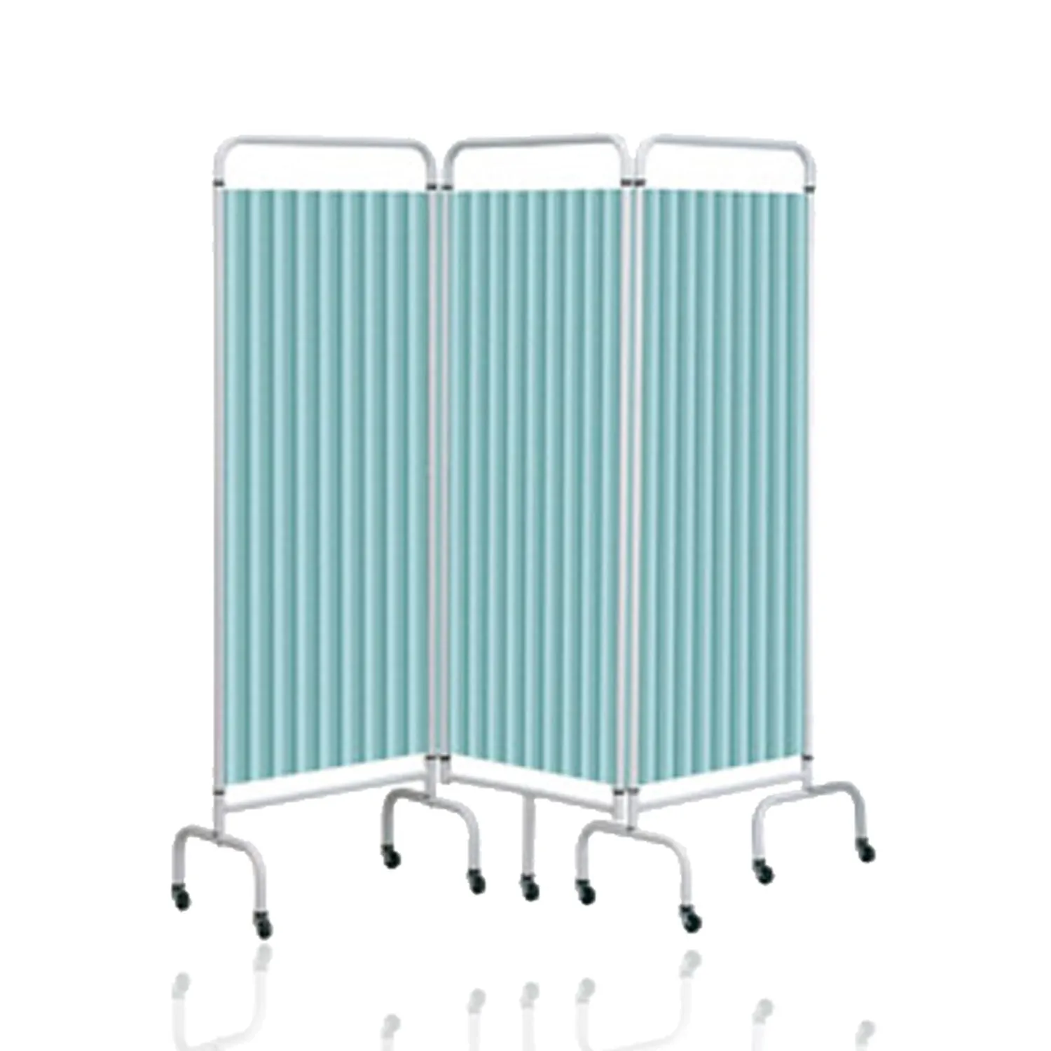 Sunflower 3 Section Mobile Folding Screen with Hygienic Disposable Curtains