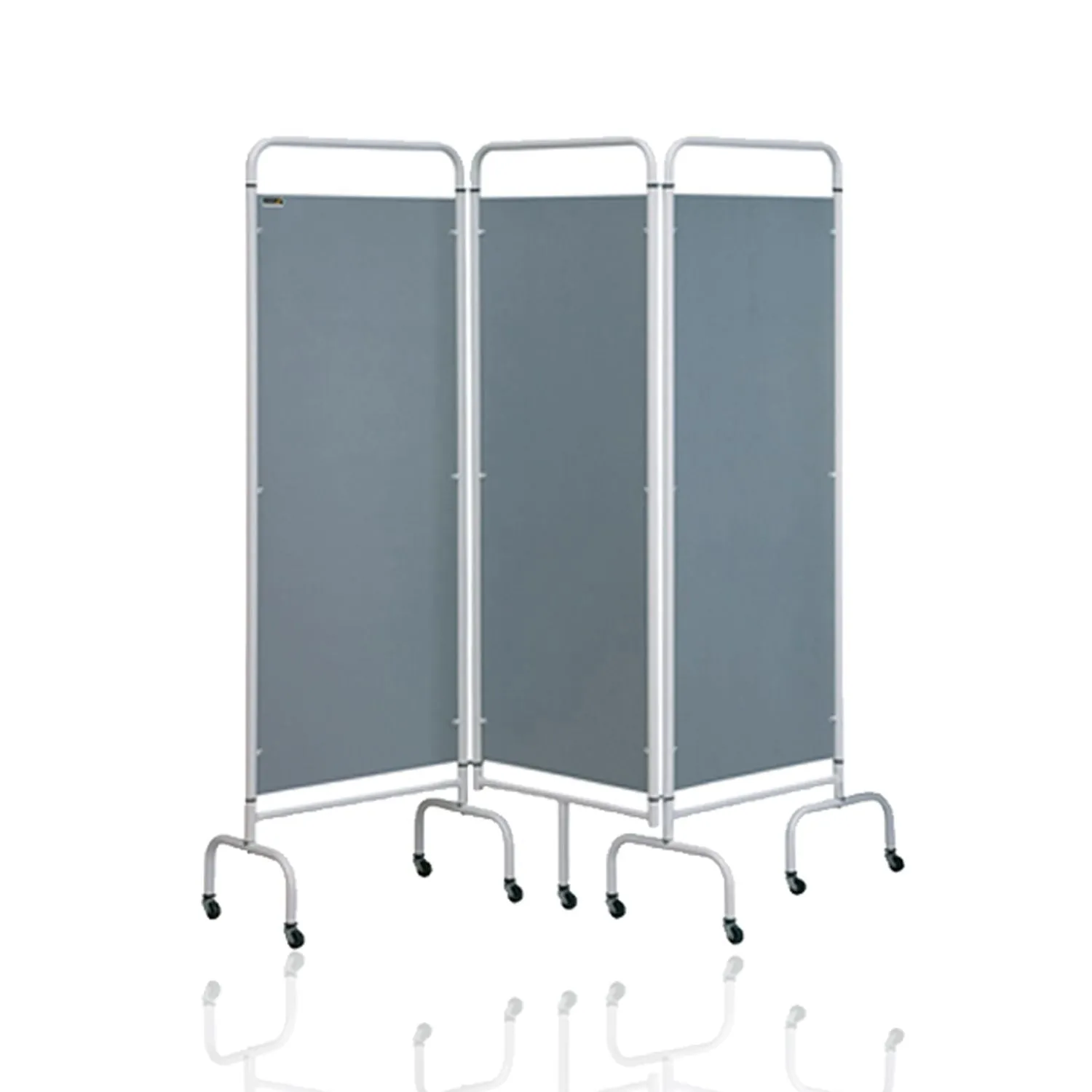 Sunflower 3 Section Mobile Folding Screen with Hygienic Disposable Curtains