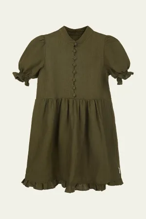 The Nell Dress - Olive