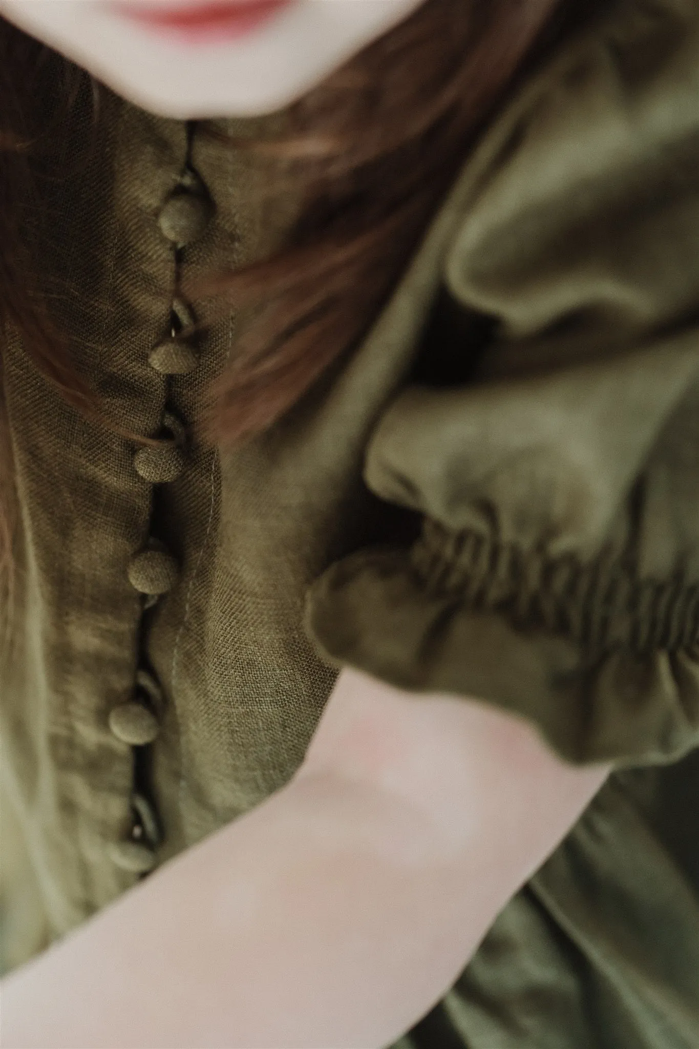The Nell Dress - Olive