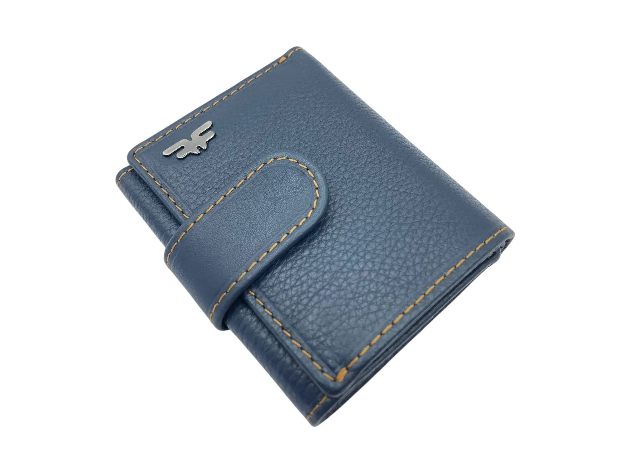 Trifold Wallet RFID Slim Wallets 10 Card Double Stitch # 1539A [EL.LOOP]