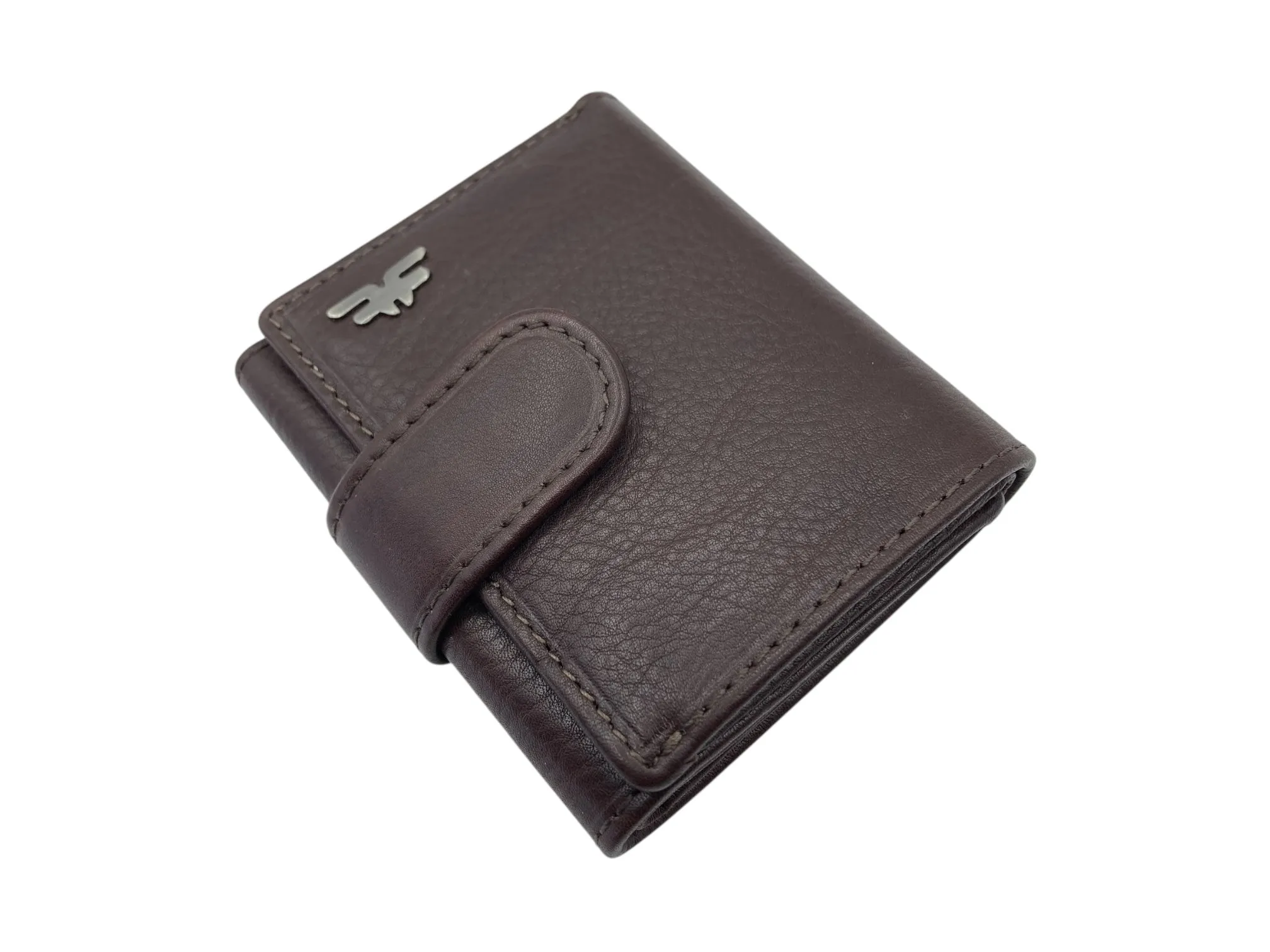 Trifold Wallet RFID Slim Wallets 10 Card Double Stitch # 1539A [EL.LOOP]