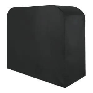 Waterproof 210D Oxford Cloth Bbq Grill Cover - Anti-Uv Dust-Proof Foldable - Fits Gas Charcoal Electric - 170X61X117Cm - Black