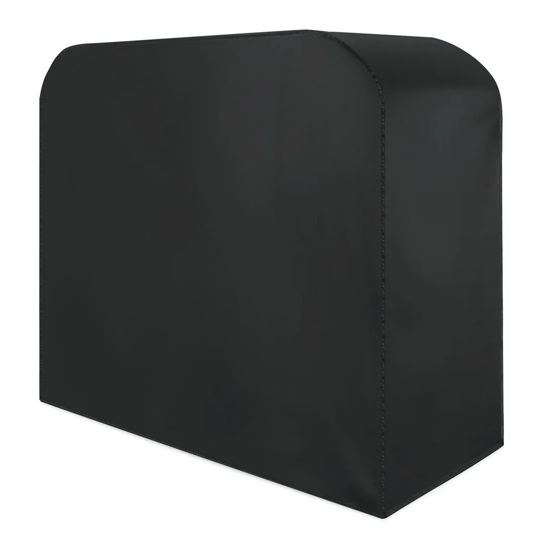 Waterproof 210D Oxford Cloth Bbq Grill Cover - Anti-Uv Dust-Proof Foldable - Fits Gas Charcoal Electric - 170X61X117Cm - Black